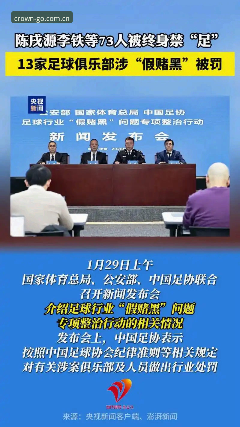 揭秘中国足协第三批禁足名单：行业整顿背后的深层逻辑